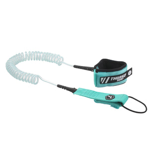 2 × 10 ft. Double Swivel Coiled Leash