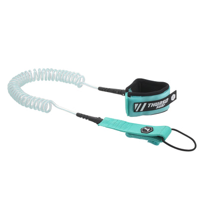 2 × 10 ft. Double Swivel Coiled Leash