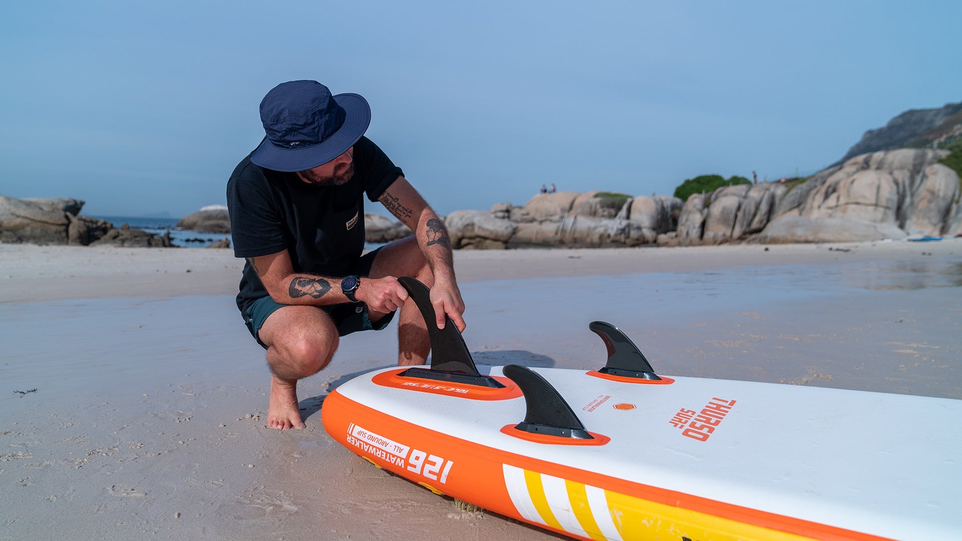 Paddleboard-Finnen