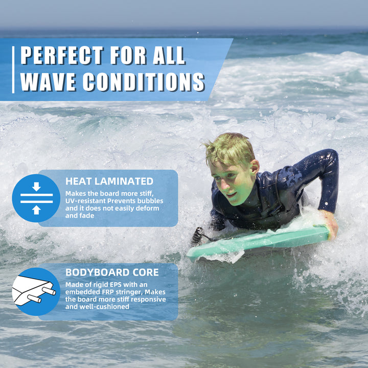 THURSO SURF Reed Turquoise Body Board 33 Inches advantage