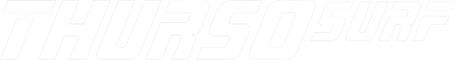 Thurso Surf logo in white on a black background