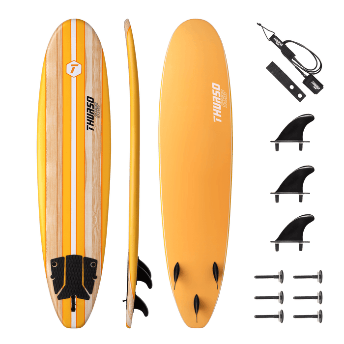 Spire 8' Soft Top Longboard